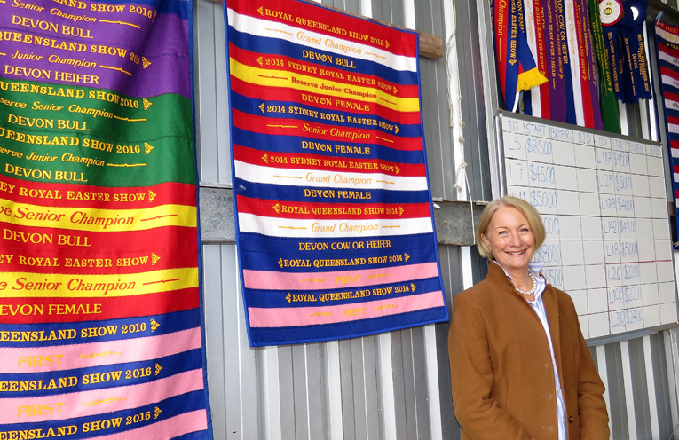 Award Winning Devon Bulls: Jo Pope from Ashwood Devons.