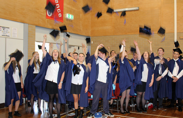 Celebration: Bulahdelah Central School Class of 2017.