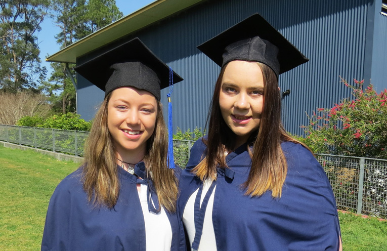 Taylor Boyle and Luci Campbell.