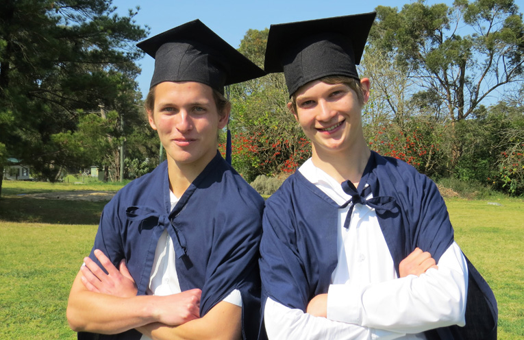 Matthew Aldis and Darcy Harris.