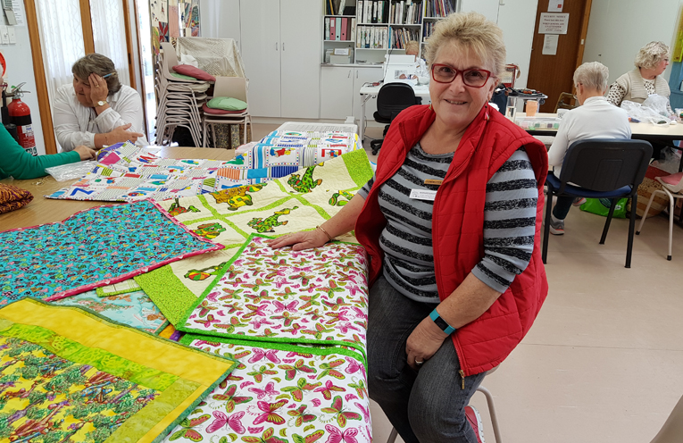 QUILTER: Maryanne Durrant.
