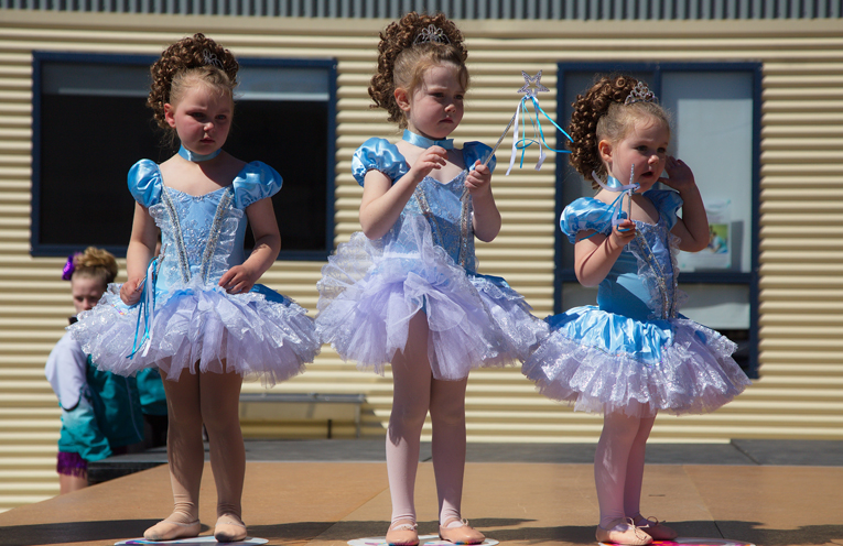 Baby Cinderella’s from Dance n Dazzle. Photo by Pete Neville