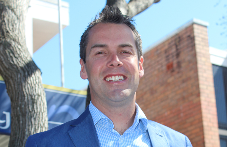 Port Stephens’ new mayor, Ryan Palmer.