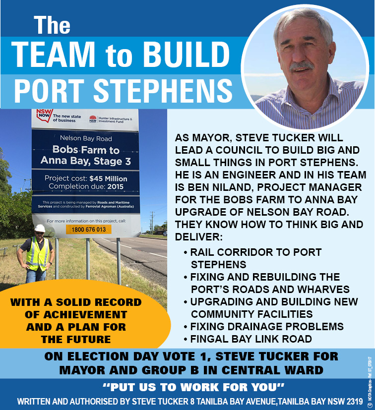 Steve Tucker - Election Candidate