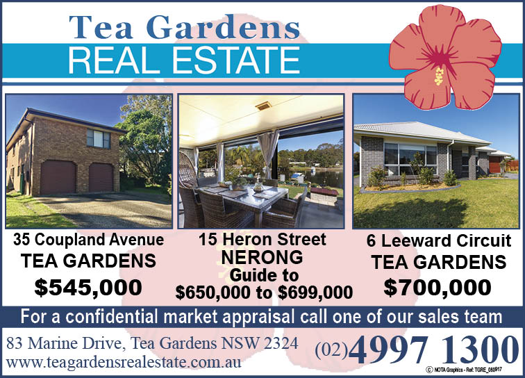 Tea Gardens Real Estate