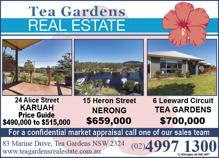 Tea Gardens Real Estate