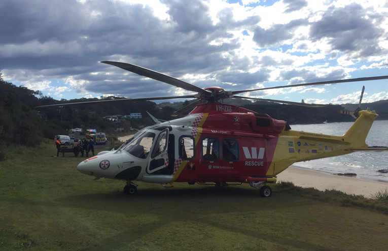 The Westpac Rescue Helicopter