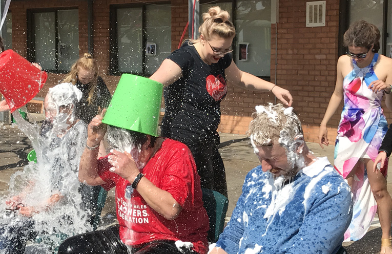 Nothing a good bucket of cold water can’t fix!