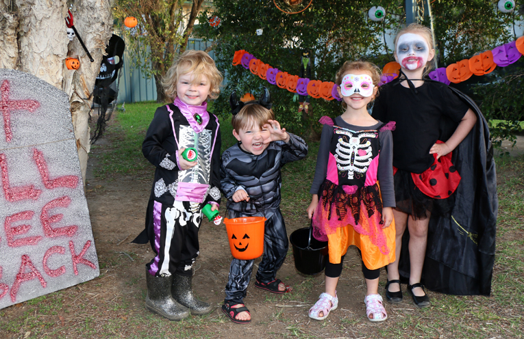 Xavier, Archie, Eleanor and Amelia had a great night.