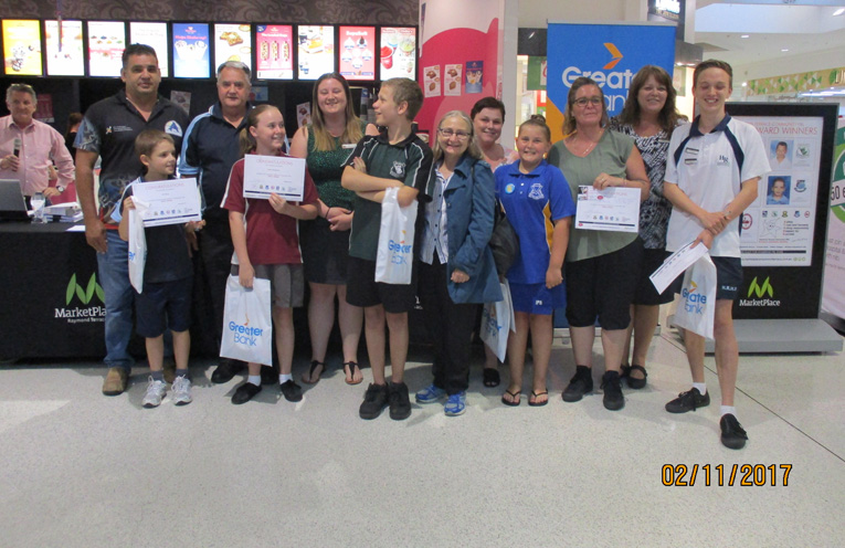 This week’s PBL award winners, presented at the MarketPlace by Leigh Ridgeway.