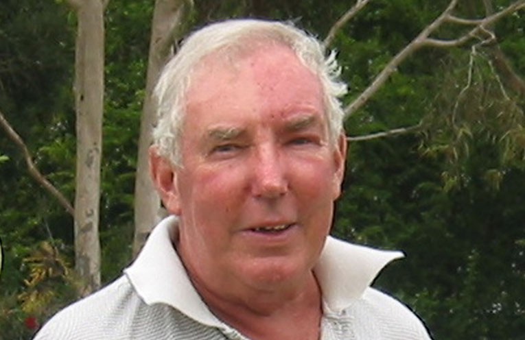 Front nine winner Ian Raine.