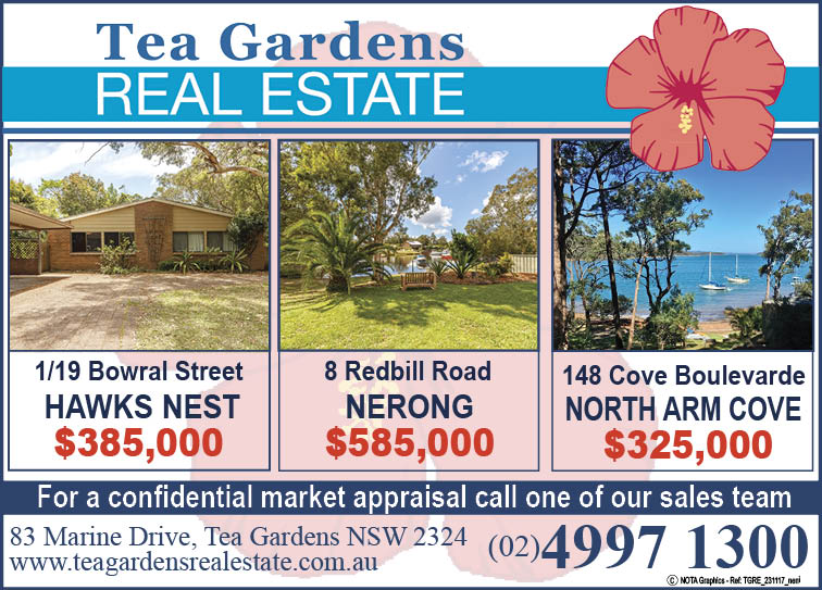 Tea Gardens Real Estate