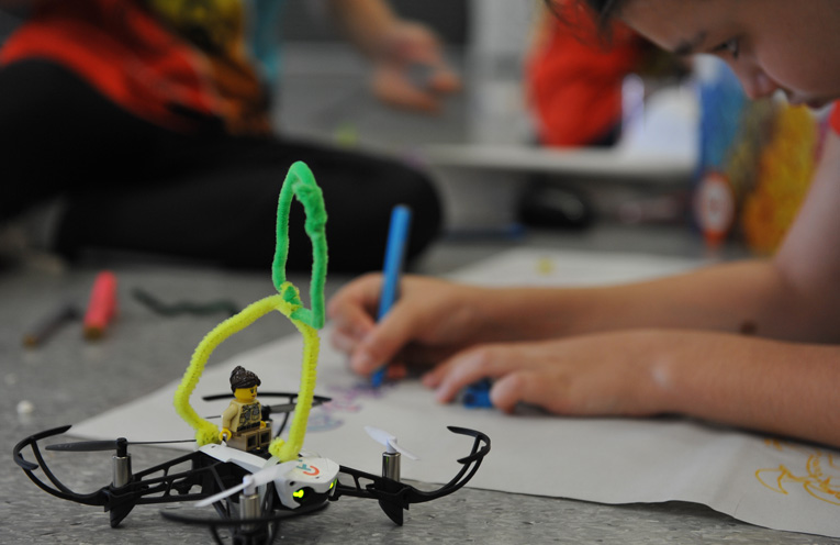The drone camp will teach young girls all the inner workings of the industry.