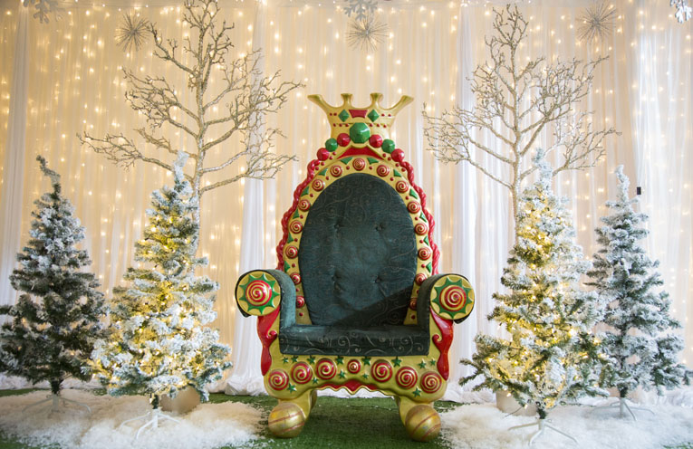 Santa’s Grotto will take over one of the empty shopfronts from 18th December.