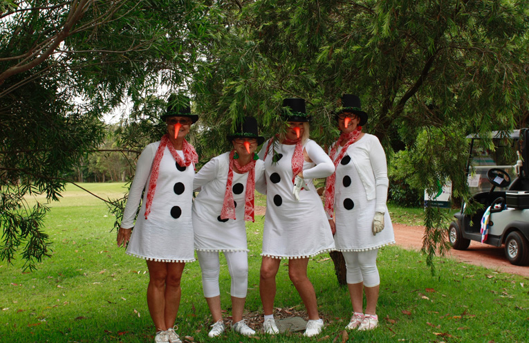 Julie Walker, Ronnie Shaw, Linda Drake, Kylie Baker. 