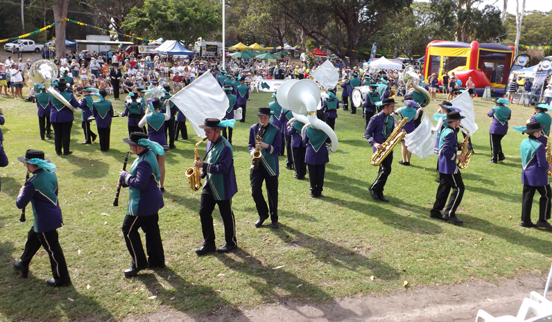 The Hunter School of Performing Arts Band.