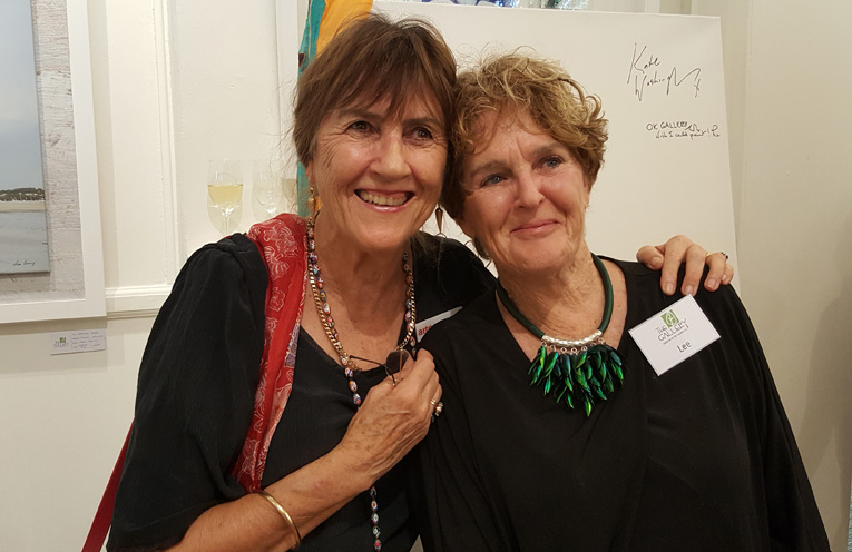 GRAND OPENING: Katherine Humphries and Lee Anderson.