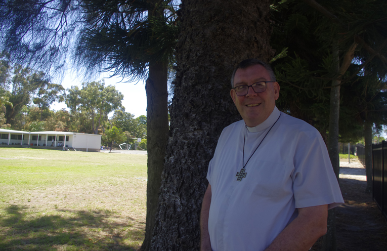 Fr Brian Mascord Bishop-Elect. Photo by Marian Sampson.