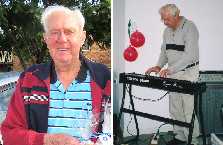 Jim Richards was one of the regions most well-respected citizens. (left) Jim Richards was a man of many talents. (right)