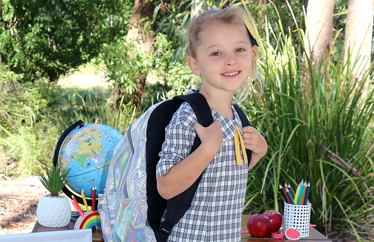Ellie Green is excited about starting big school this year!