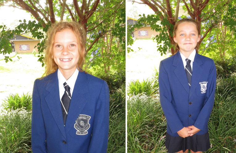 Primary Captain Ruby Plummer. (left) Primary Captain Sasha Middleton. (right)