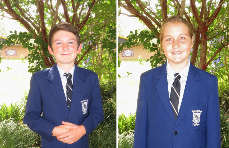 Vice-Captain Nate Redman. (left) Vice-Captain Chanai Jenner. (right)