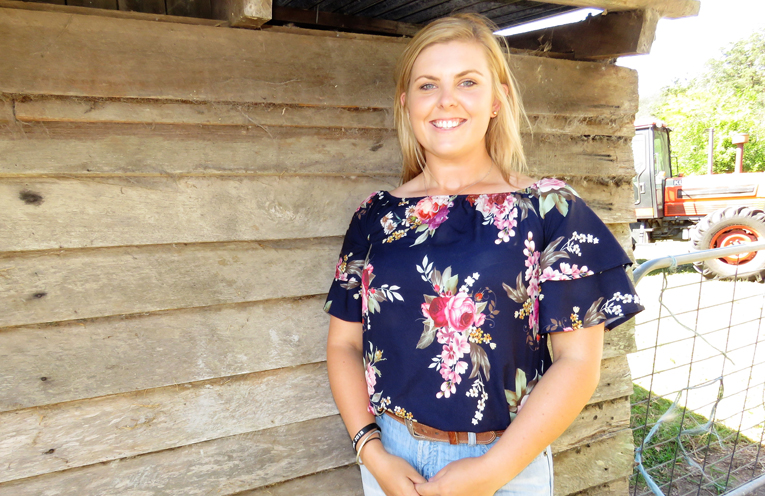 Showgirl Richelle Levy has a passion for rural communities.