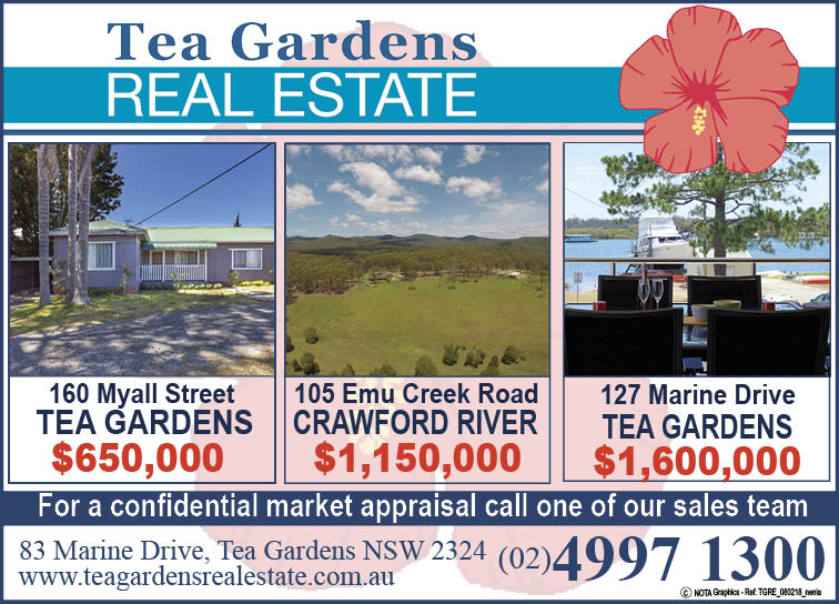 Tea Gardens Real Estate
