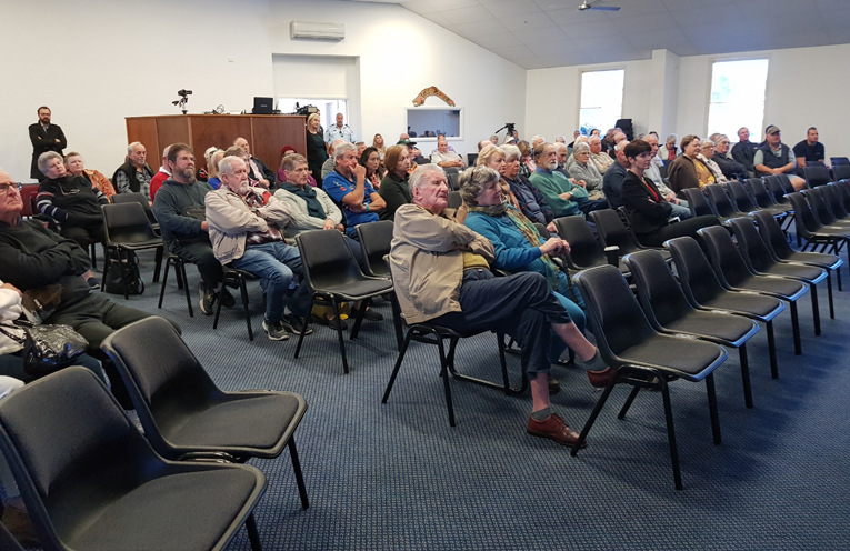 CONTAINER CLEAN UP : Tea Gardens Meeting.