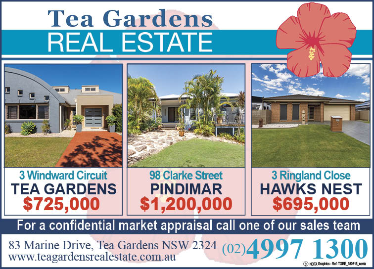 Tea Gardens Real Estate