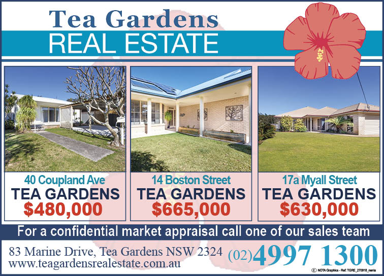 Tea Gardens Real Estate