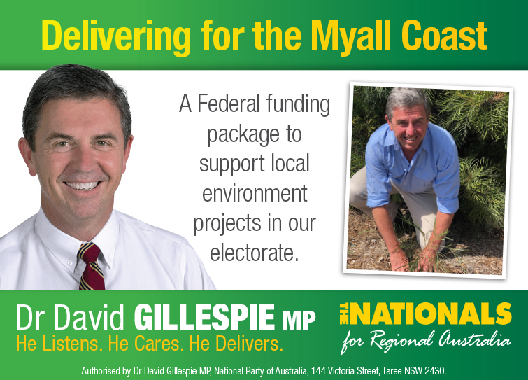 Dr David Gillespie MP -Member for Lyne