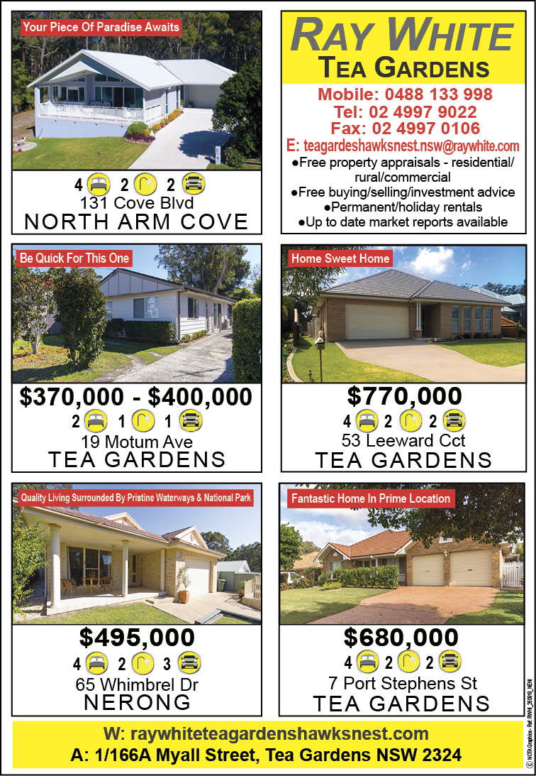 Ray White Real Estate Tea Gardens