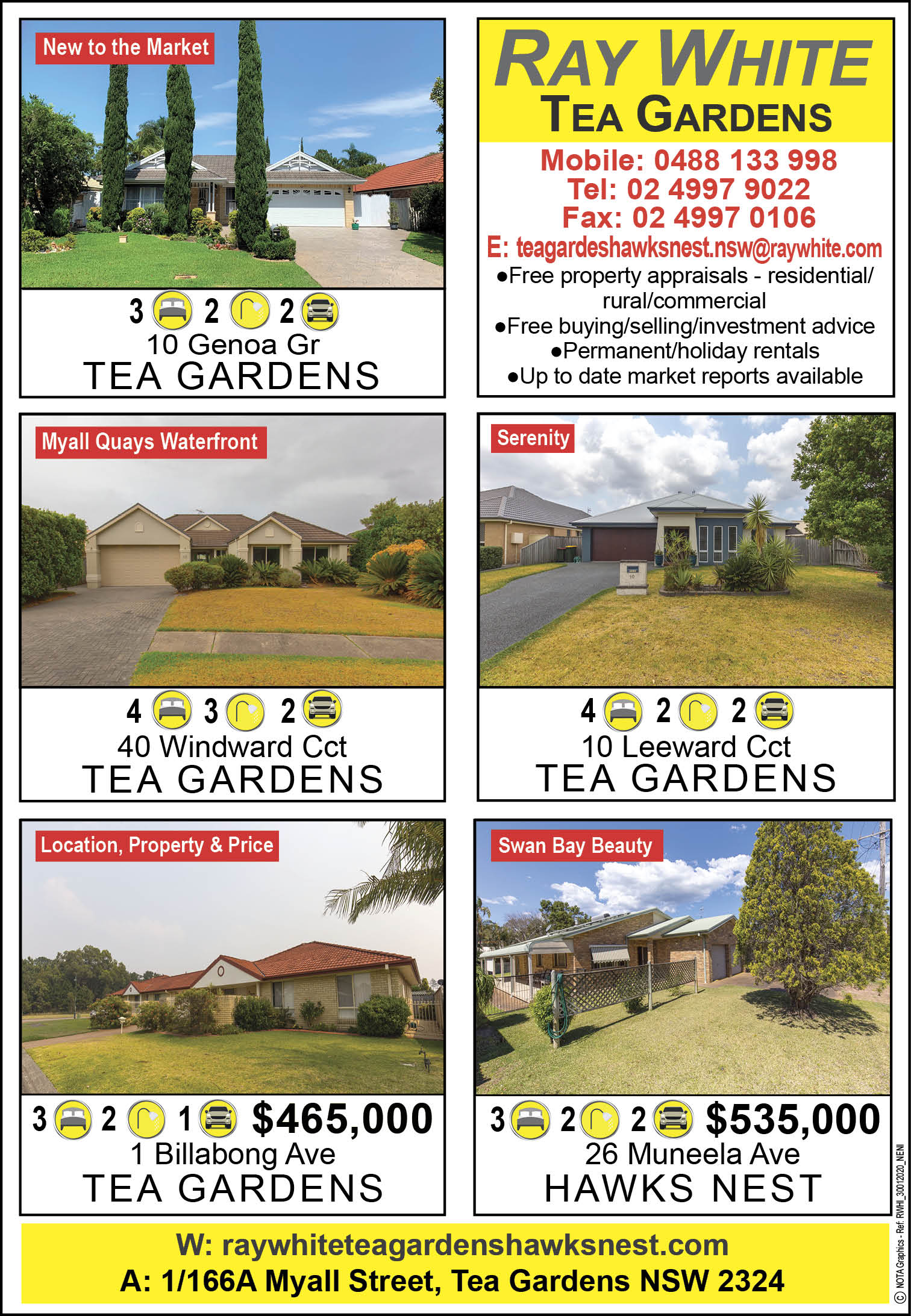 Ray White Real Estate Tea Gardens