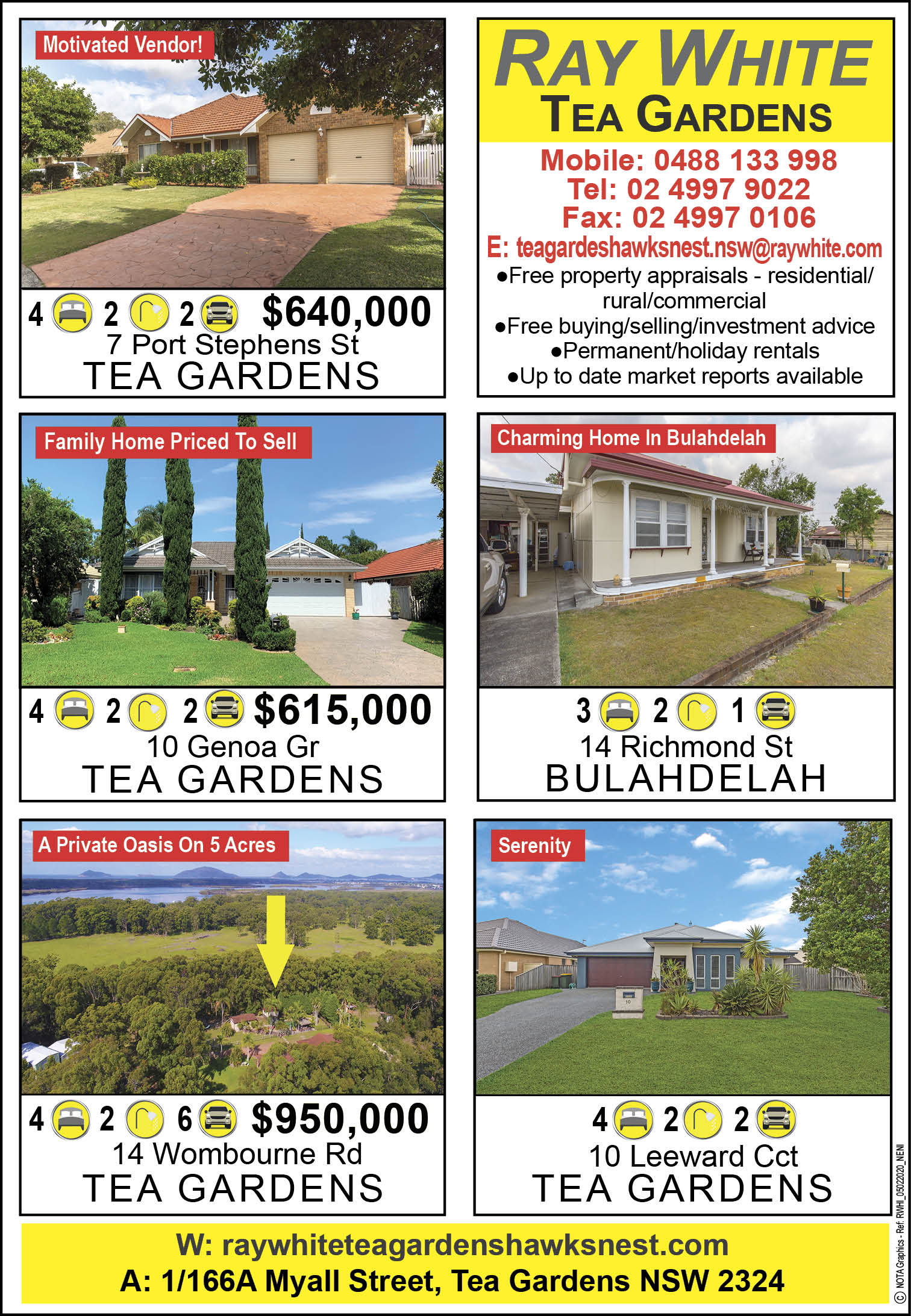 Ray White Real Estate Tea Gardens