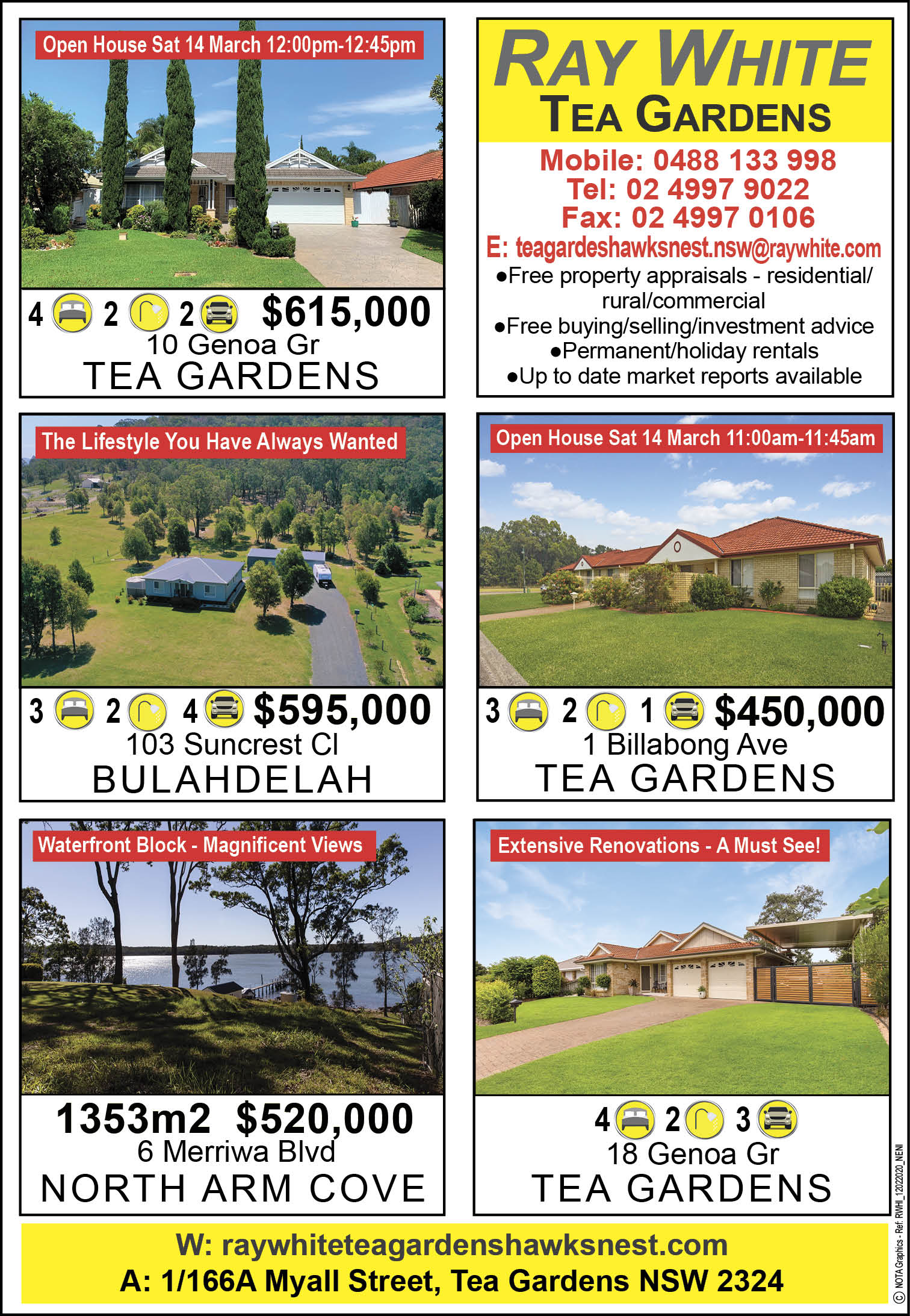 Ray White Real Estate Tea Gardens