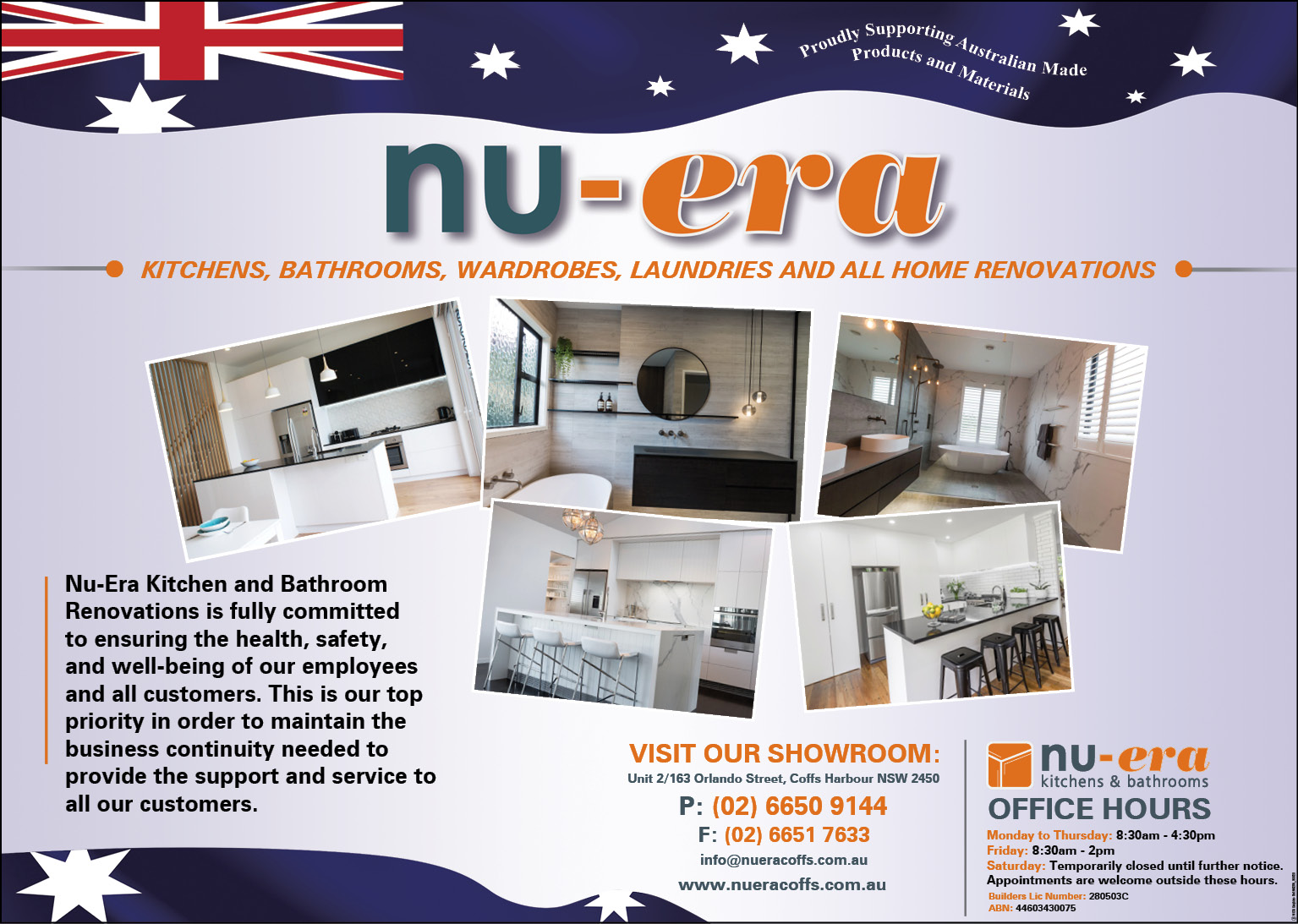 NuEra Kitchen and Bathroom Renovations PTY LTD