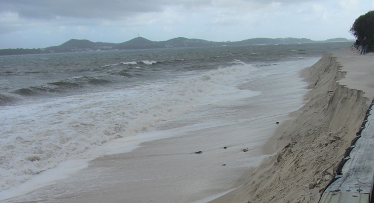 Hawks Nest Beach decimated