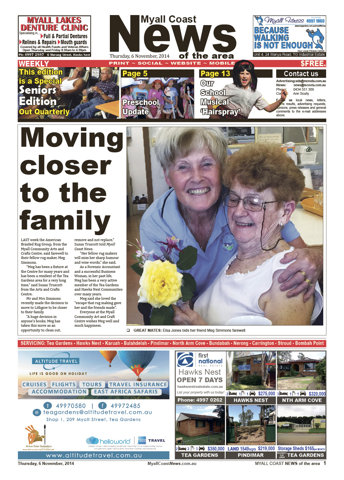 Myall Coast Nota 6 November 2014