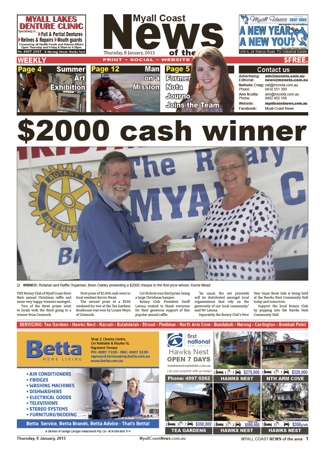 Myall Coast Nota edition 8 January 2015