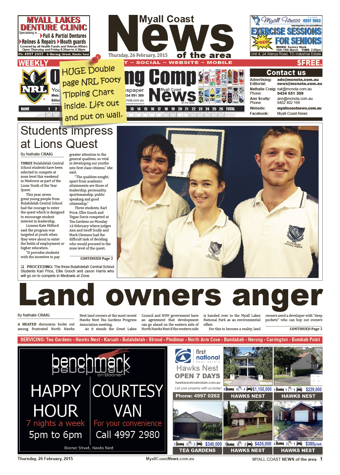 Myall Coast Nota Edition 26 February 2015