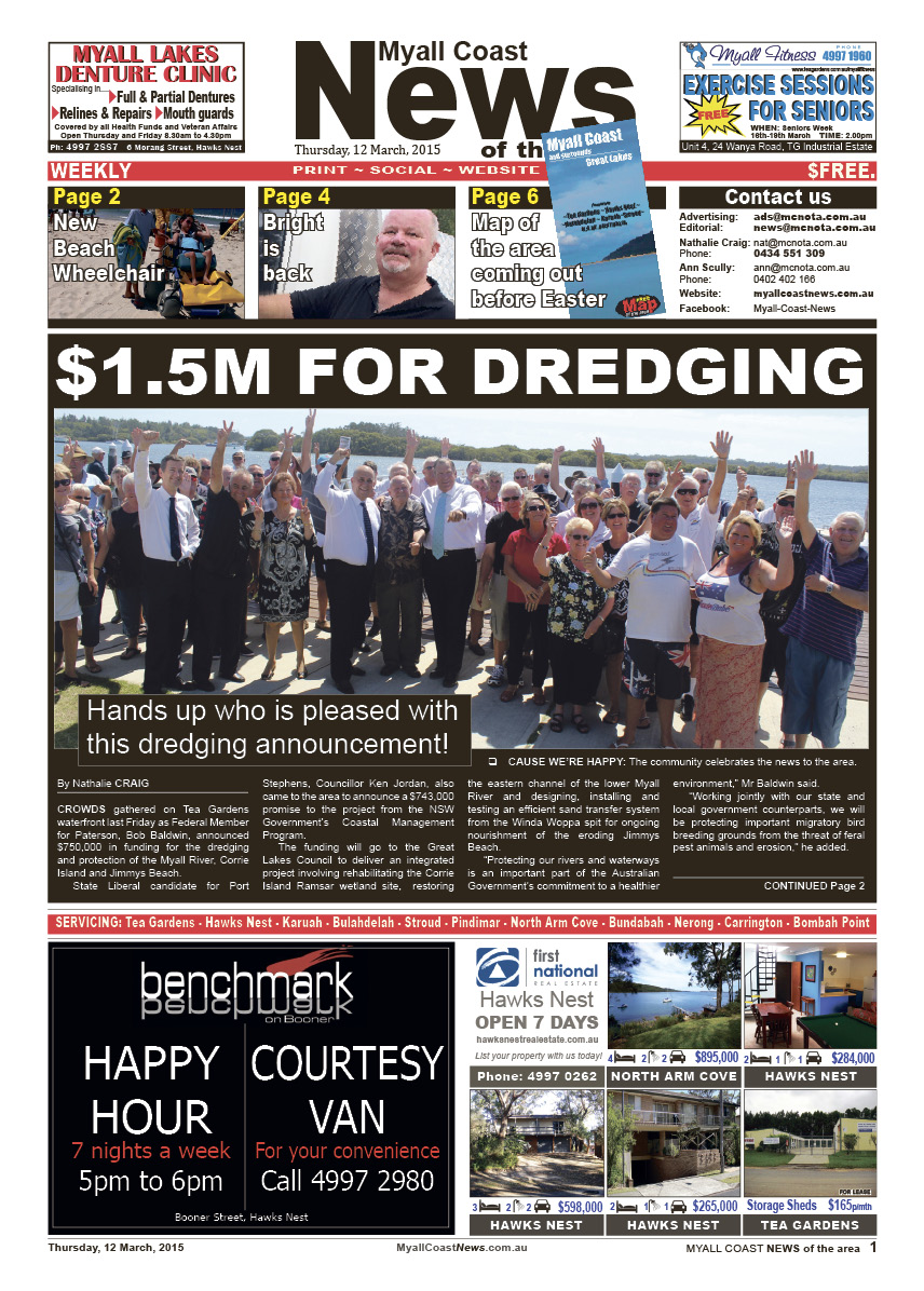 Myall Coast Nota edition 12 March 2015