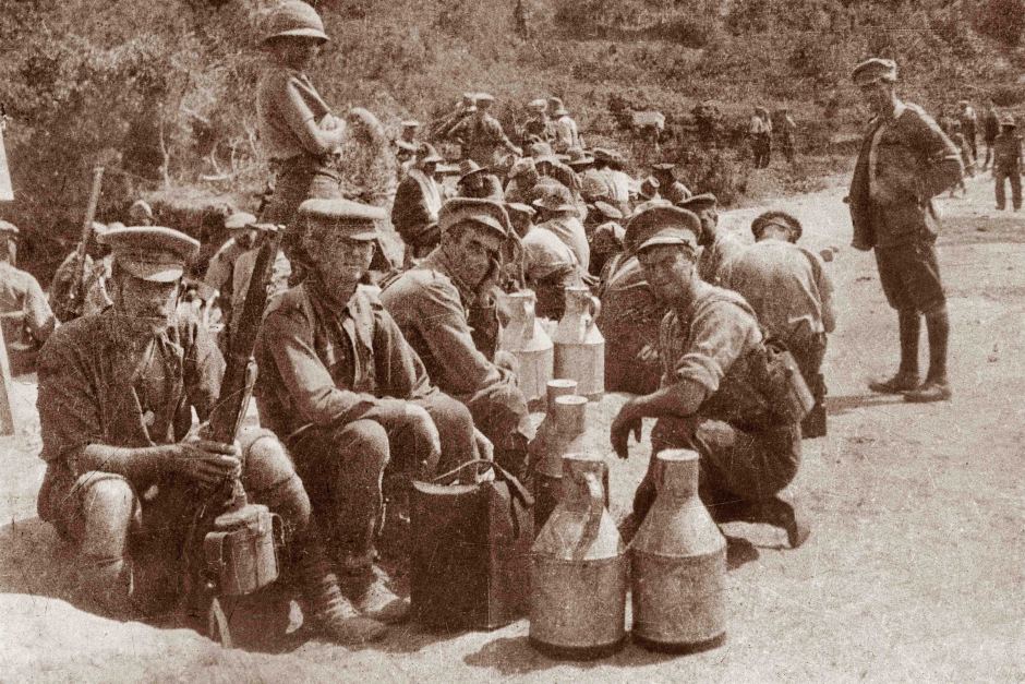 A camera on Gallipoli
