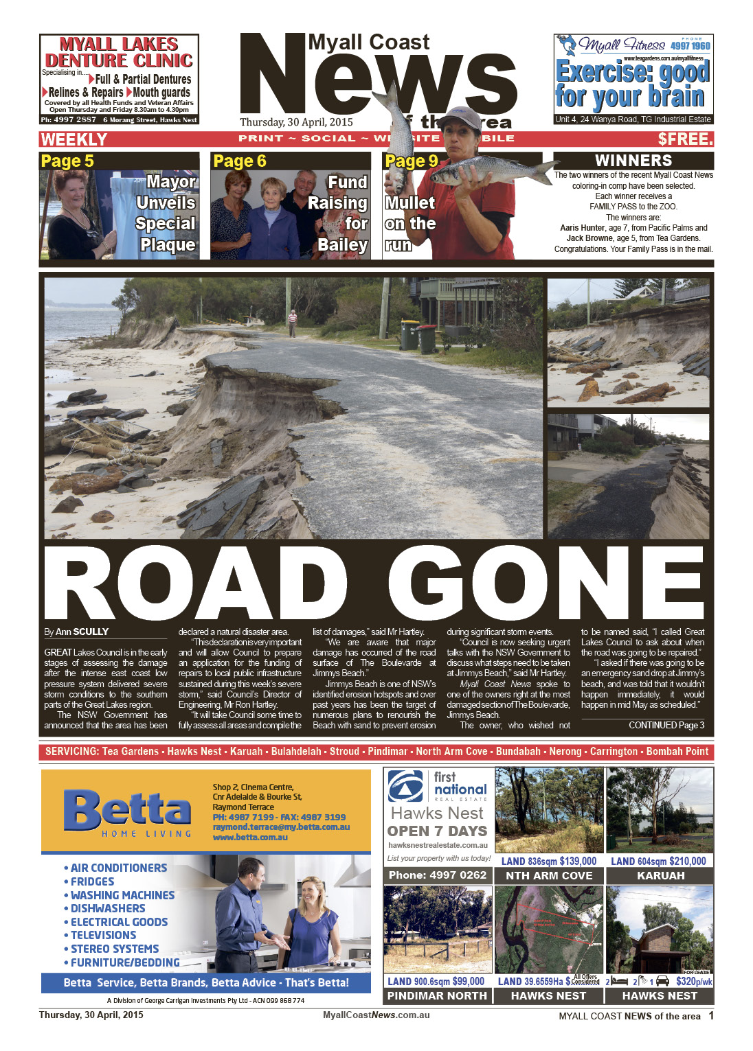 Myall Coast Nota edition 30 April 2015