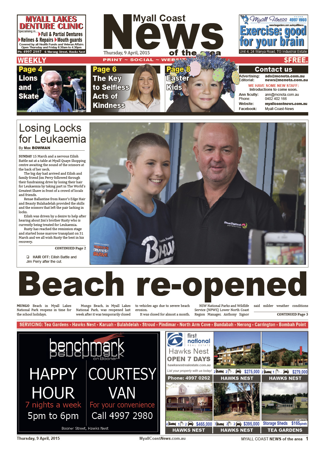 Myall Coast Nota edition 9 April 2015