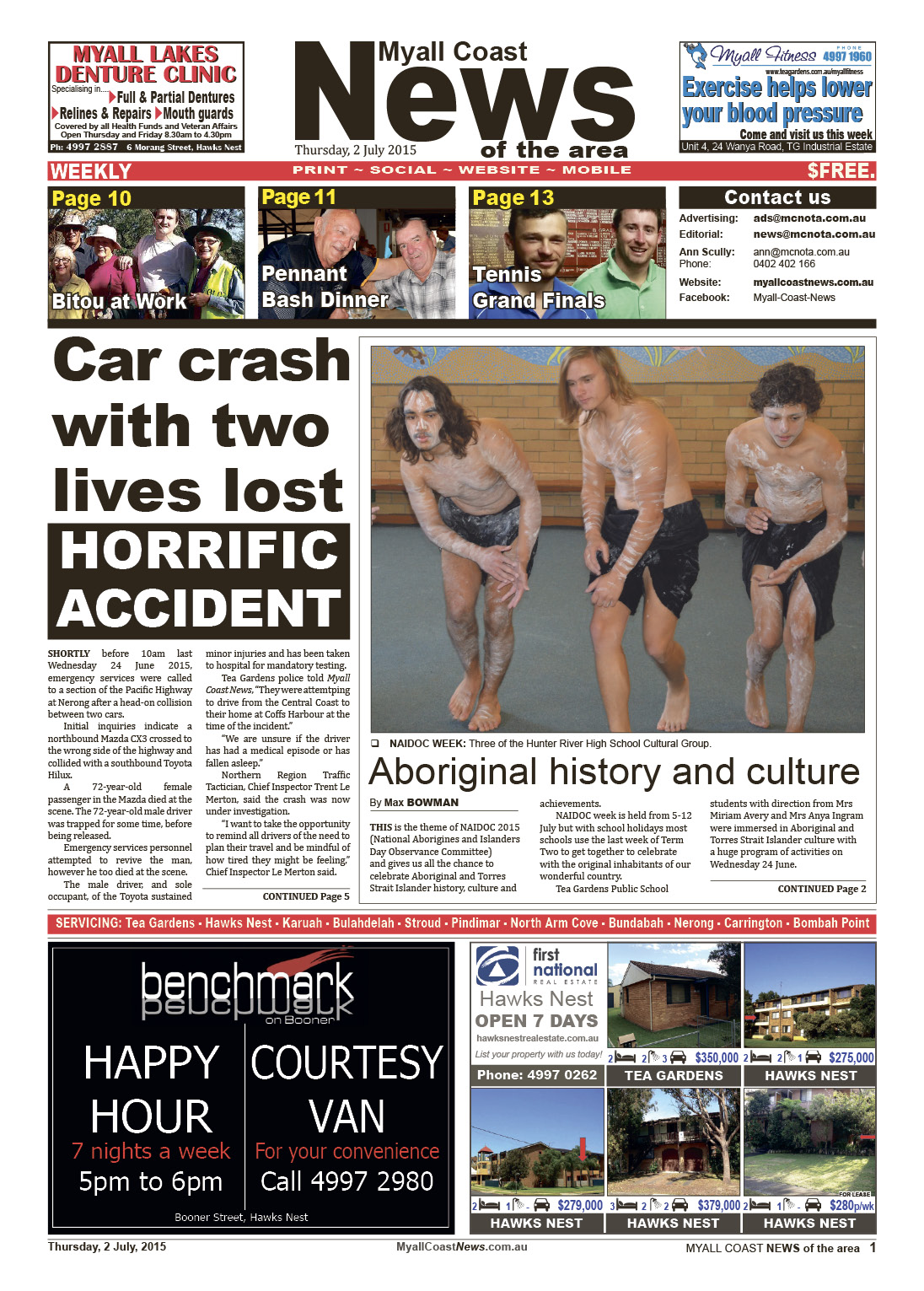 Myall Coast Nota edition 2 July 2015