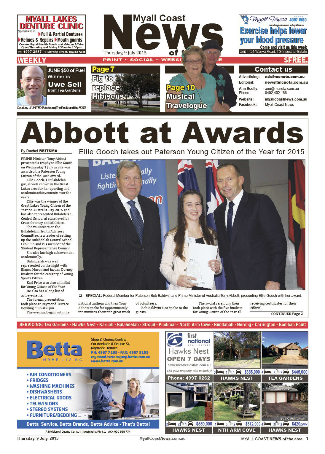 Myall Coast Nota edition 9 July 2015