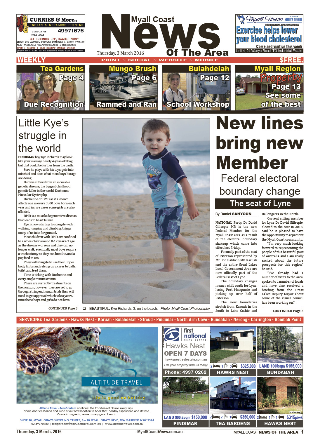 Myall Coast News Of The Area