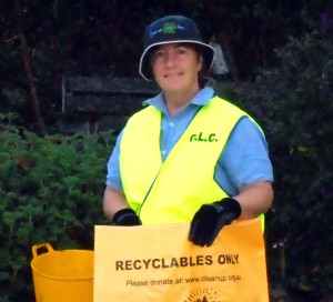 Amanda Albury has volunteered to coordinate Clean Up Australia Days in Limeburners Creek for over ten years.