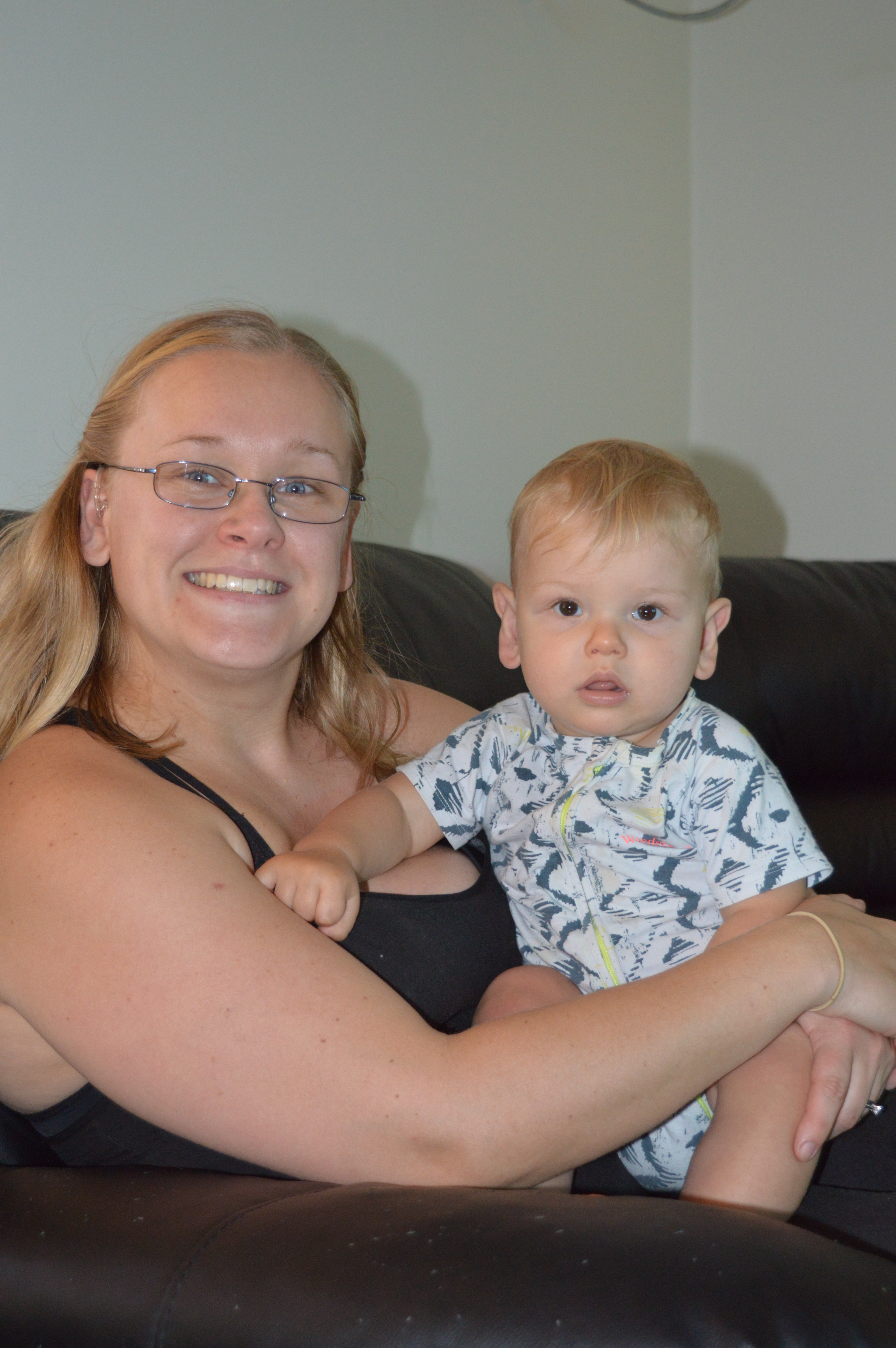 Medowie resident Stevie Wilkinson with son George, 11 months, shares her experiences.